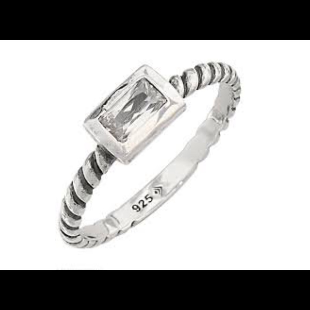 Silpada Sterling Silver Stack Ring. Sz8